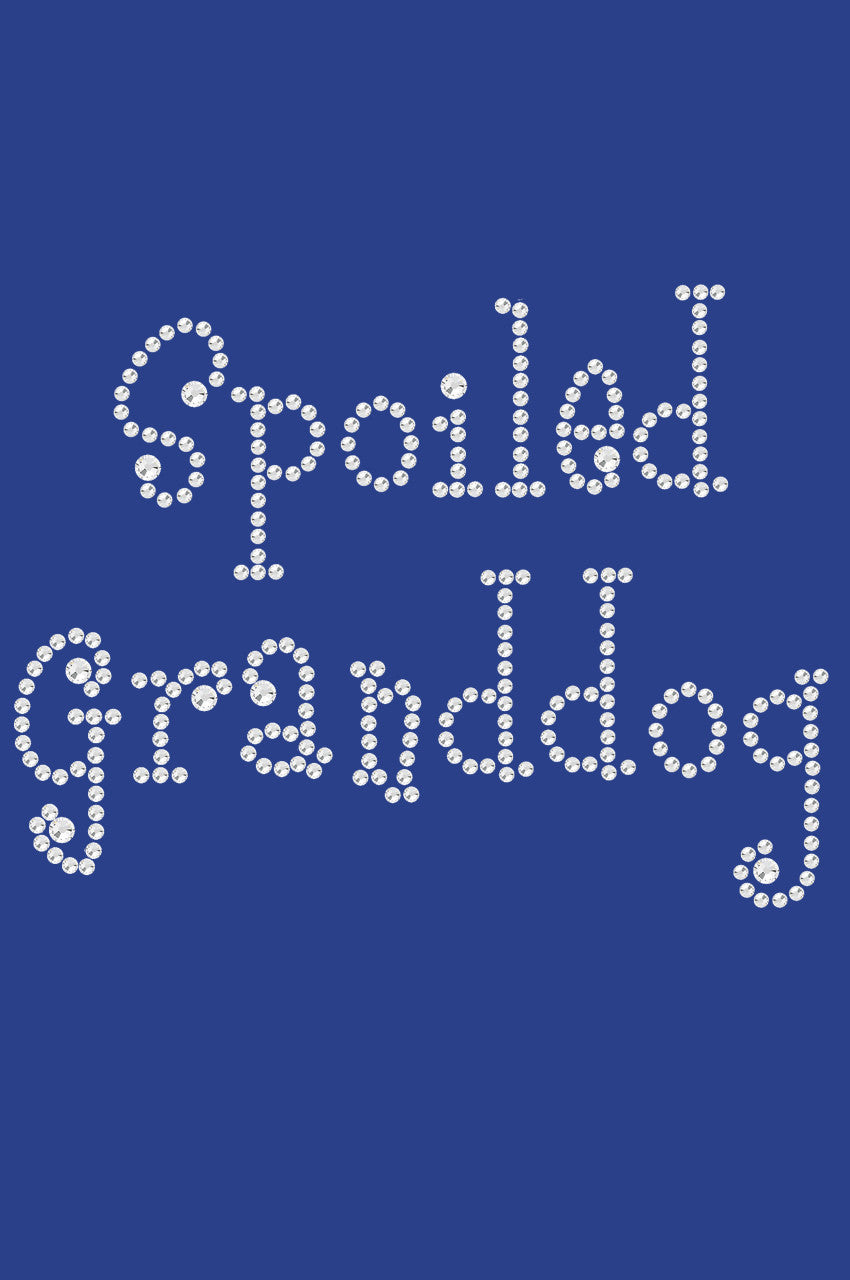 Spoiled Granddog - Bandanna Royal Blue