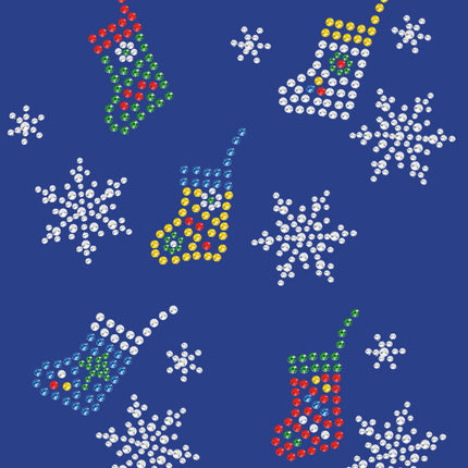 Stockings & Snowflakes - Bandana