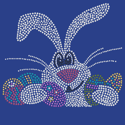 Large Bunny & Eggs - Women's T-shirt