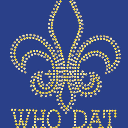 Fleur de Lis - Who Dat - Women's T-shirt