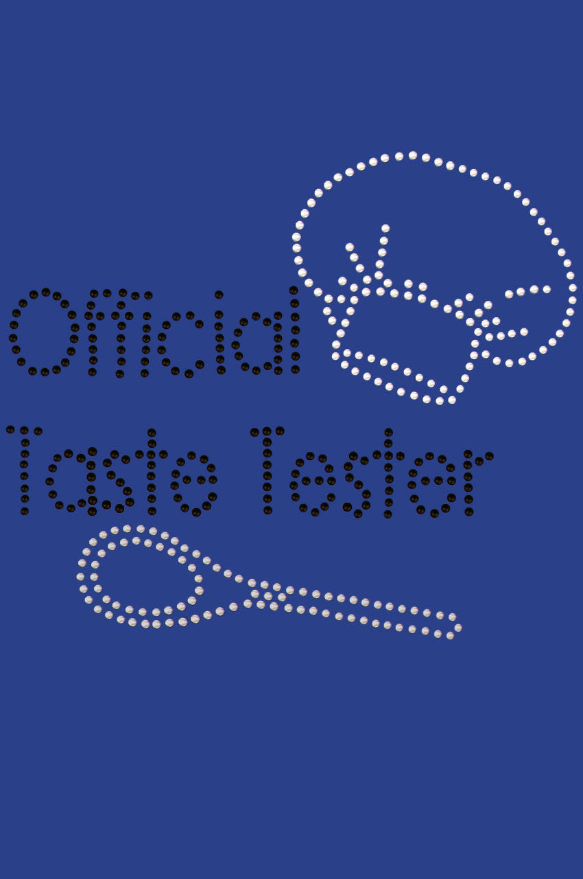 Official Taste Tester - Bandanna Royal Blue