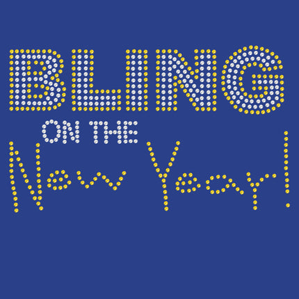 Bling on the New Year - Women's T-shirt