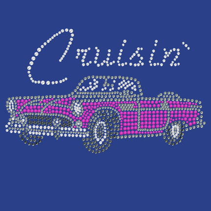 Cruisin Pink Convertible - Women's T-shirt