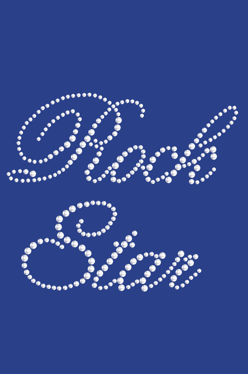 Rock Star (Silver) - Bandanna Royal Blue