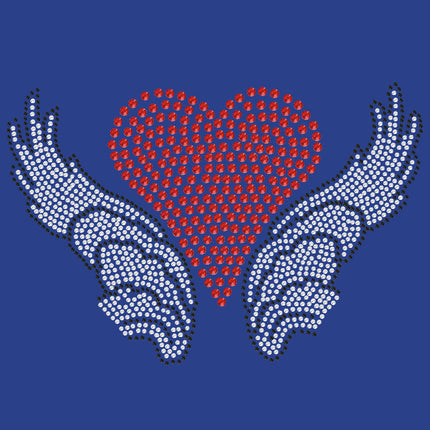 Heart with Wings 2 - Women's T-shirt