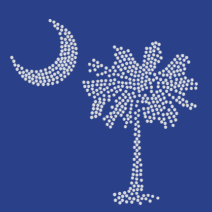 Palmetto Tree & Moon - Women's T-shirt