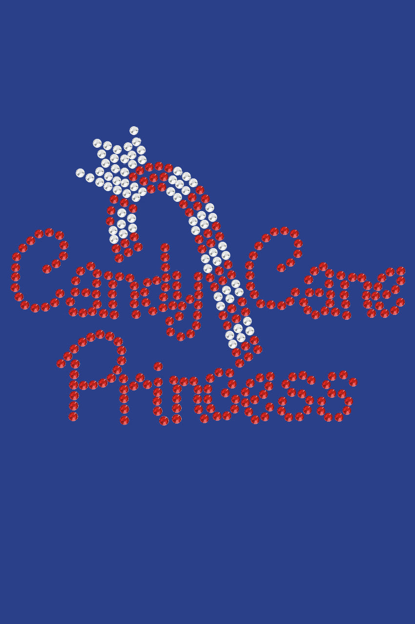 Candy Cane Princess - Bandana Royal Blue