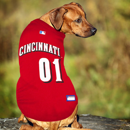 Cincinnati Reds Dog Jersey