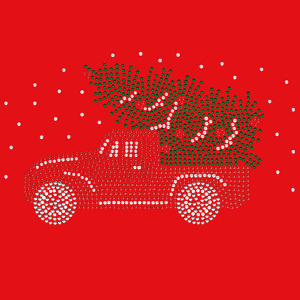 Christmas Truck (Small) - Women's Tee