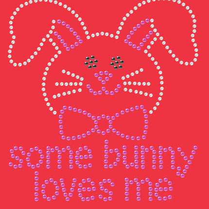 Some Bunny Loves Me (Pink) - Bandanna