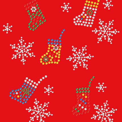 Stockings & Snowflakes - Bandana