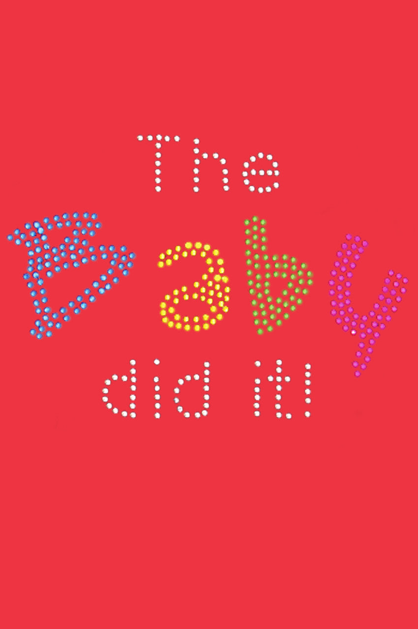 The Baby Did It - Bandanna Red