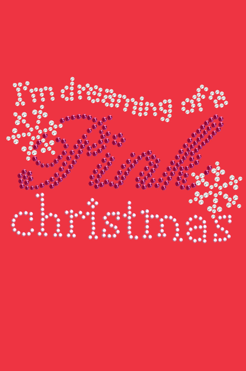 I'm Dreaming of a Pink Christmas - Bandana Red