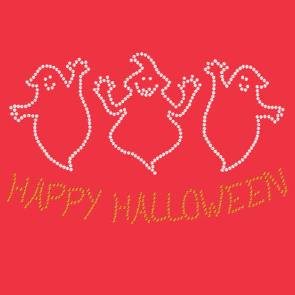 Happy Halloween Ghost - Women's T-shirt