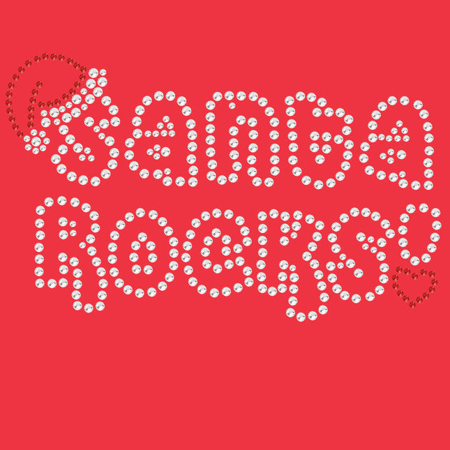 Santa Rocks - Women's T-shirt