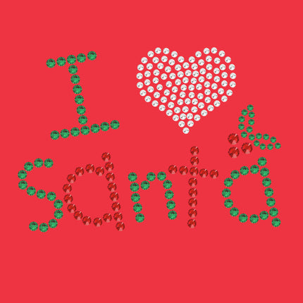 I Love Santa - Bandana