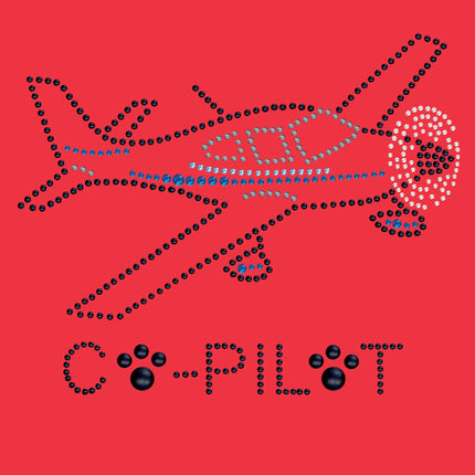 Co-Pilot Airplane (black) - Bandana