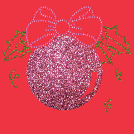 Pink Glitter Ornament - Bandana