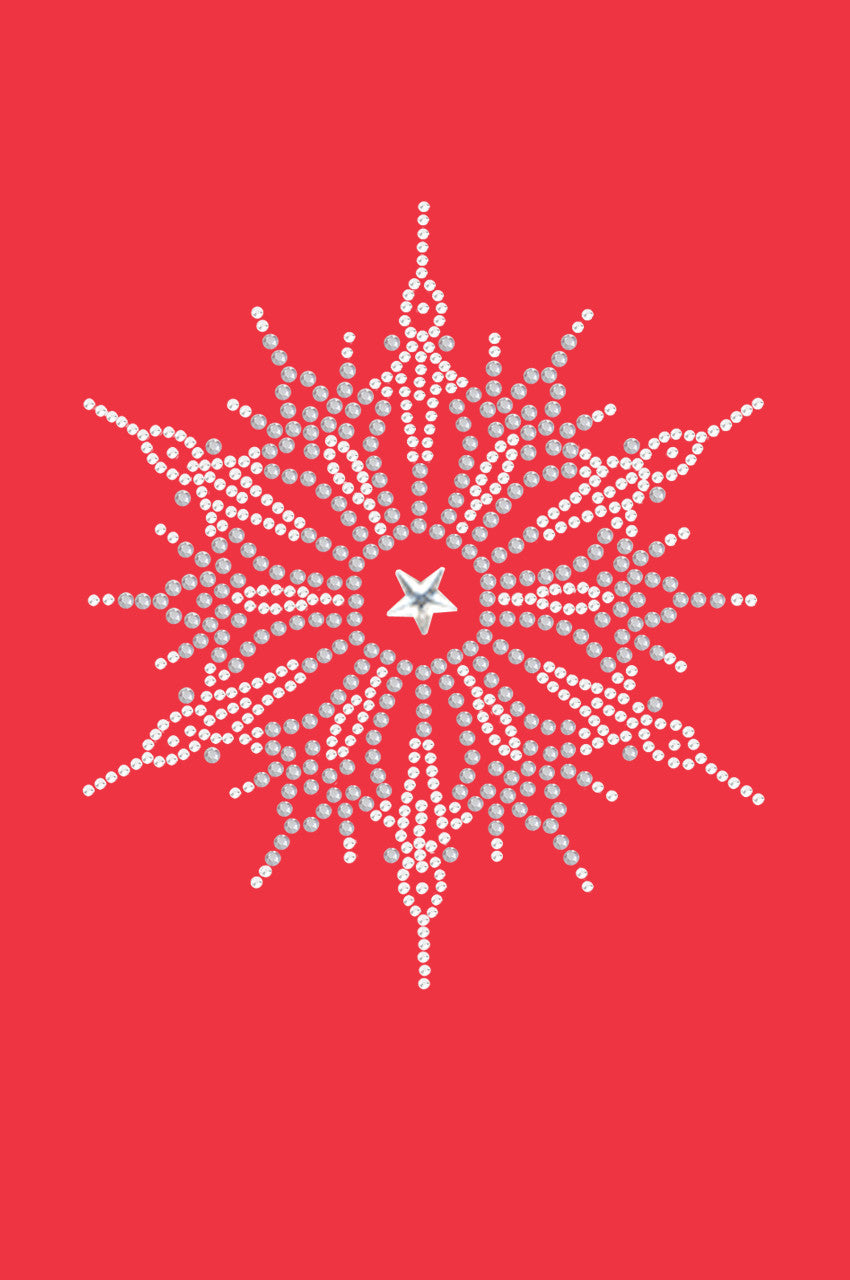 Snowflake 1 - Bandana Red