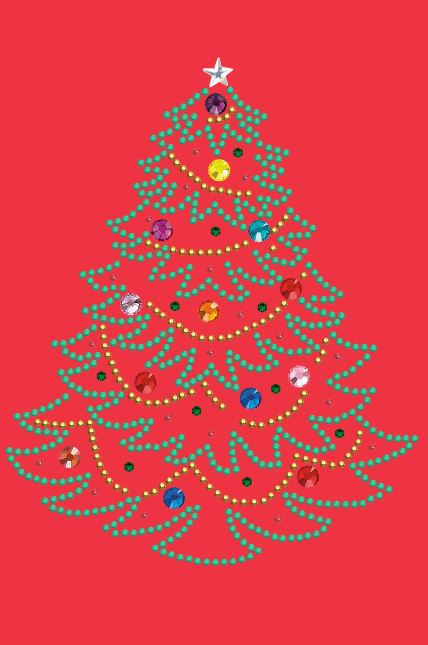 Christmas Tree 1 - Bandana Red