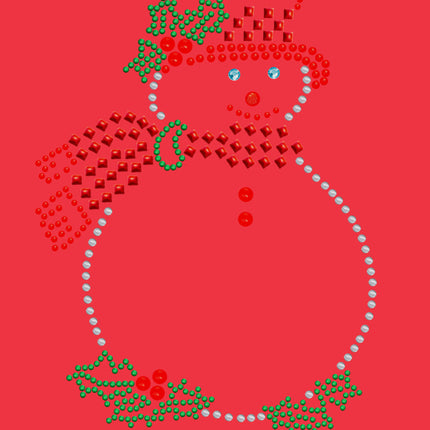 Snowman Outline - Women's T-shirt