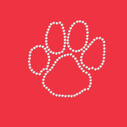 Paw (Rhinestone Outline) bandana