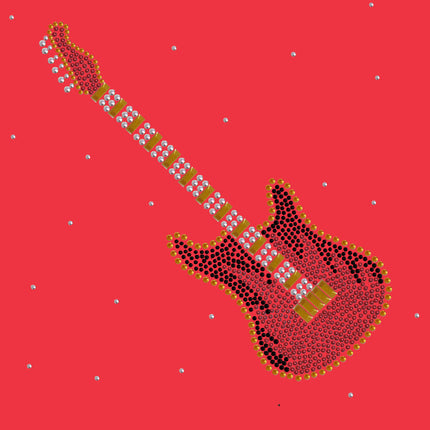 Guitar (Red & Gold) - Bandanna