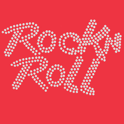 Rock n Roll (Rhinestone) - Women's T-shirt