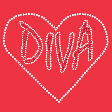 Diva Heart - Women's T-shirt