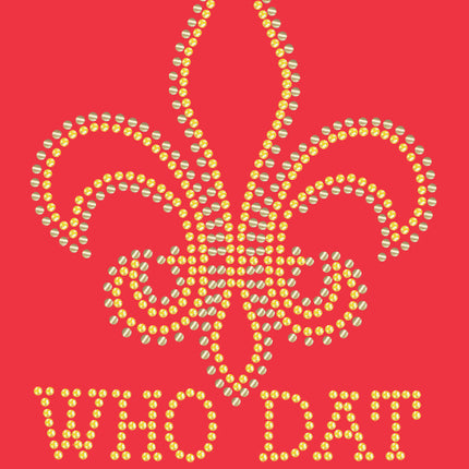 Fleur de Lis - Who Dat - Women's T-shirt