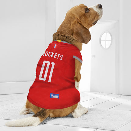 Houston Rockets Dog Jersey