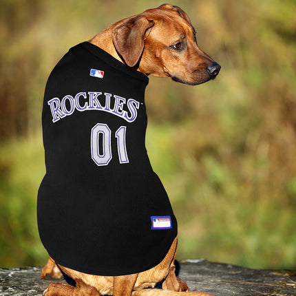 Colorado Rockies Dog Jersey