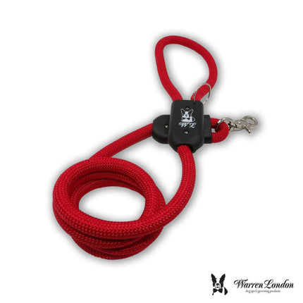 Red Climbing Rope Dog Leash by Warren London