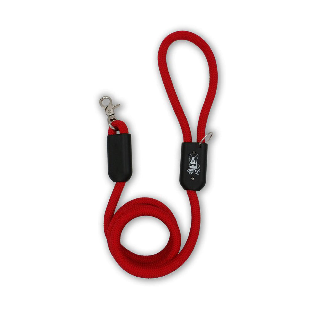 Red Climbing Rope Dog Leash by Warren London