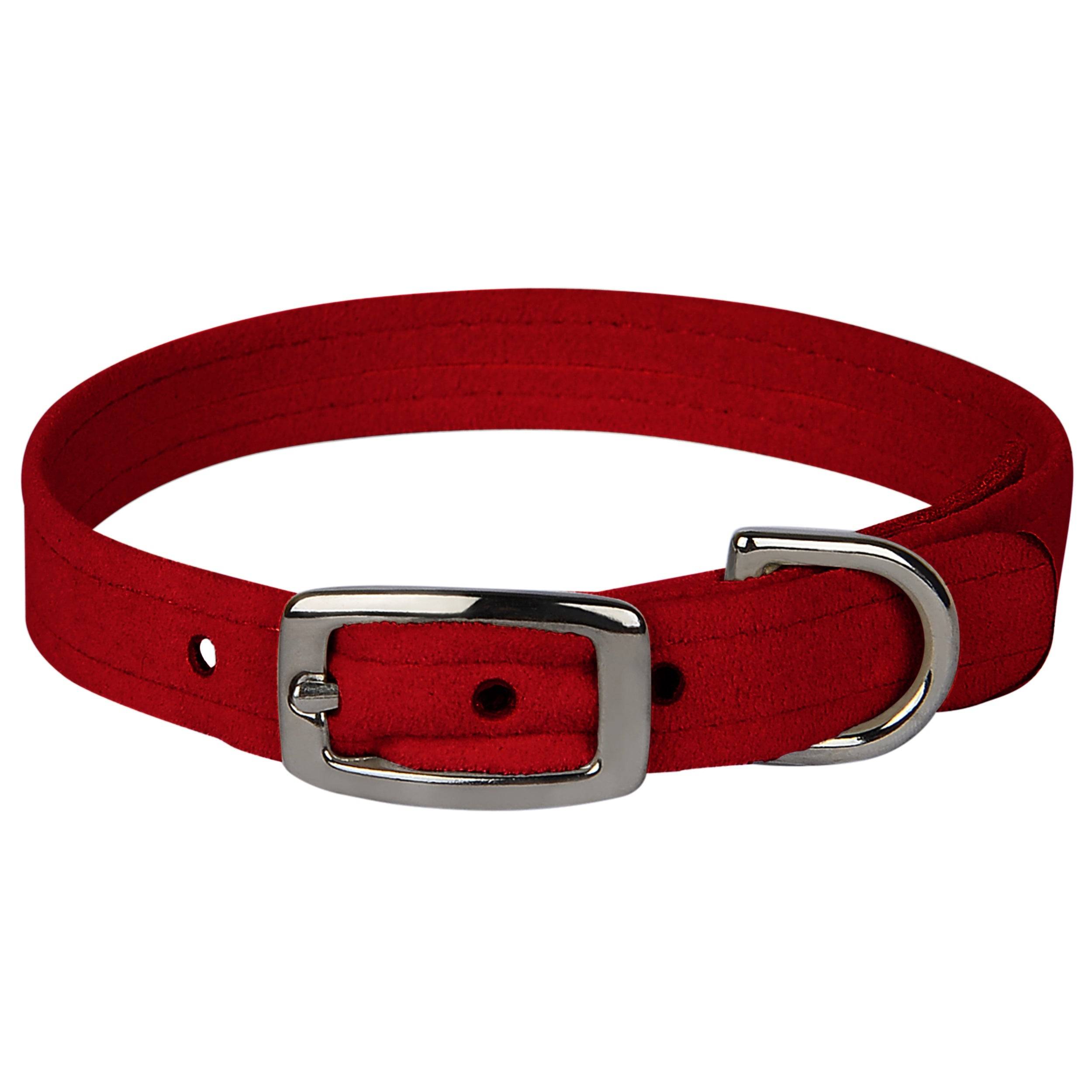 Complimentary Ultrasuede® Collar LG Red