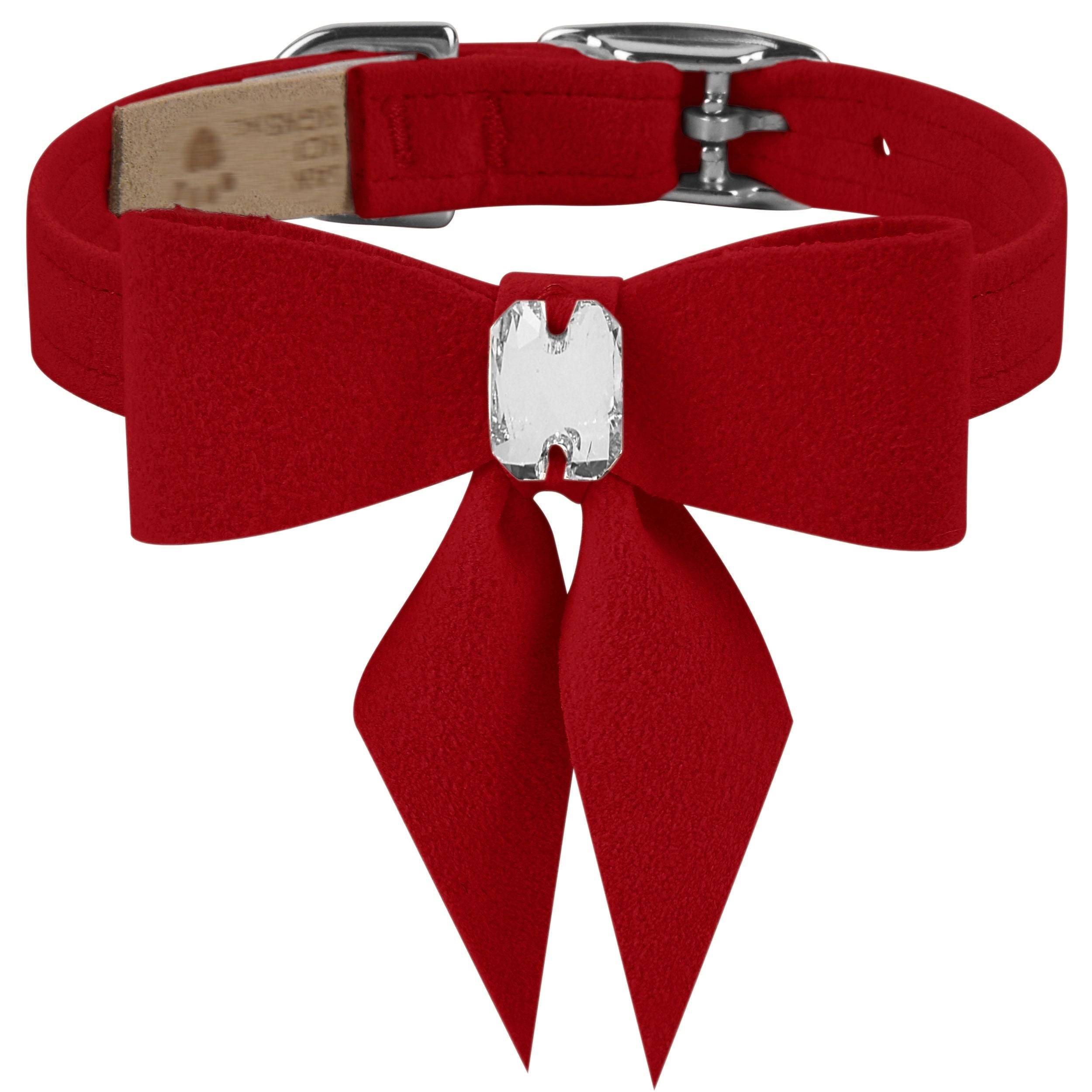 Tail Bow Collar Red