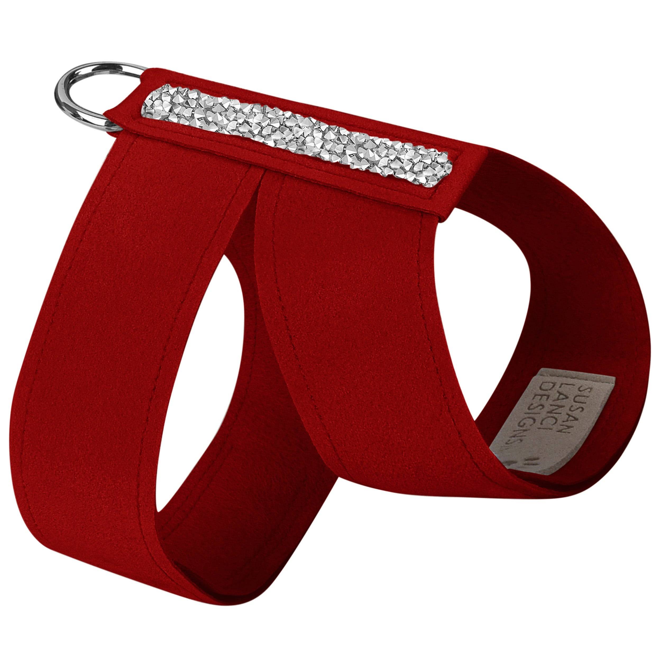 Crystal Rocks Tinkie Harness Red