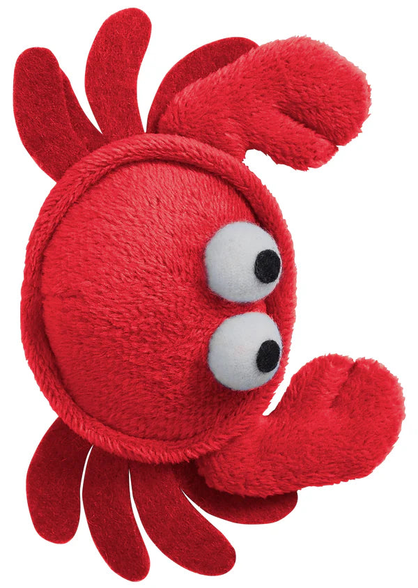 Funky Feline Catnip Toys-Calamari Pink Crab Red