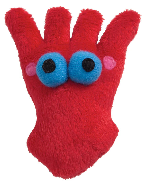 Funky Feline Catnip Toys-Calamari Pink Calamari Red