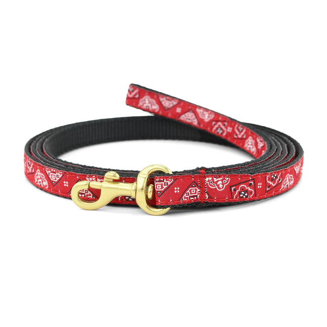 Red Bandana Small Breed Dog Lead