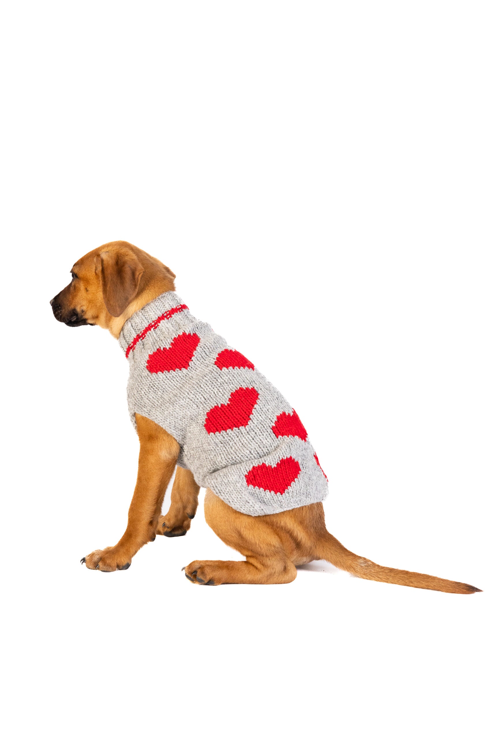 Red Hearts Sweater