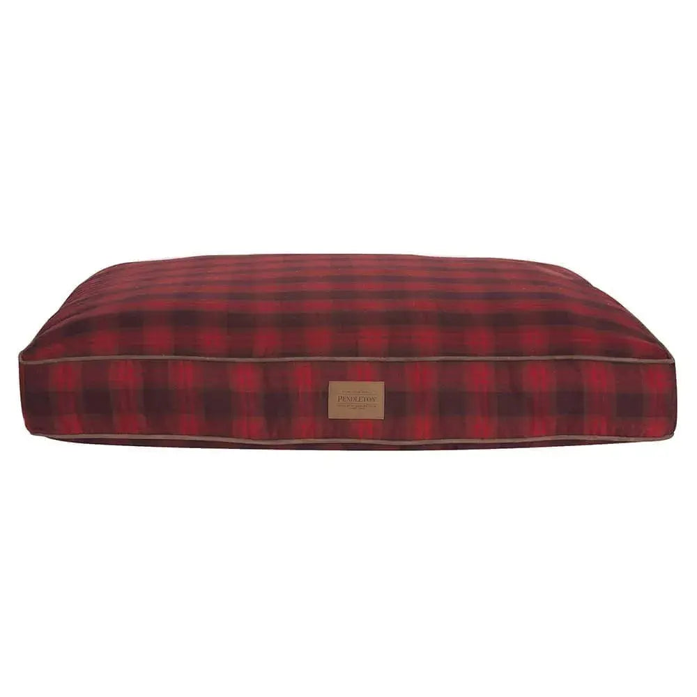 Red Ombre Plaid Pet Napper