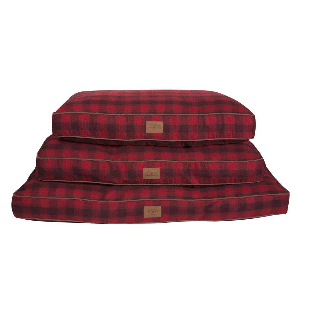 Red Ombre Plaid Pet Napper