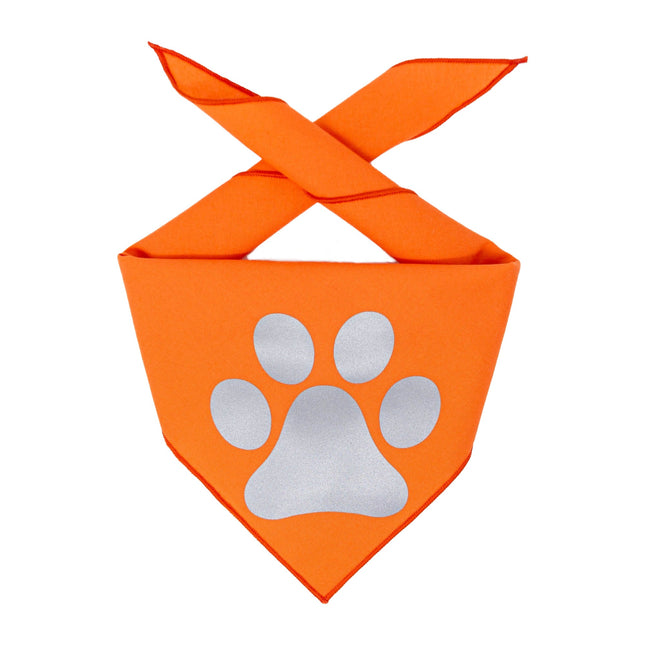 Reflective Dog Bandana Orange