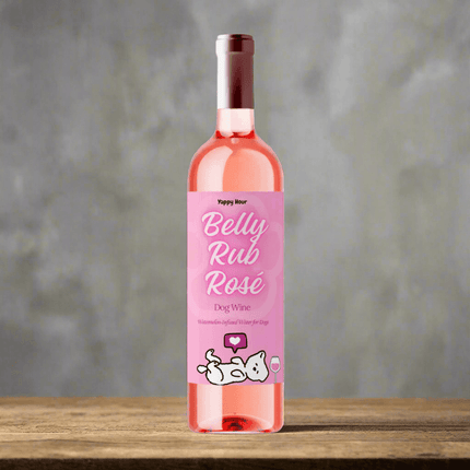 Belly Rub Rosé Dog Wine