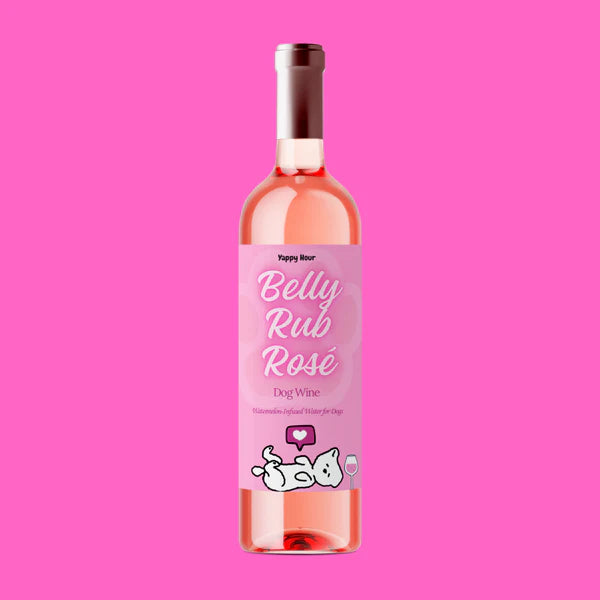 Belly Rub Rosé Dog Wine