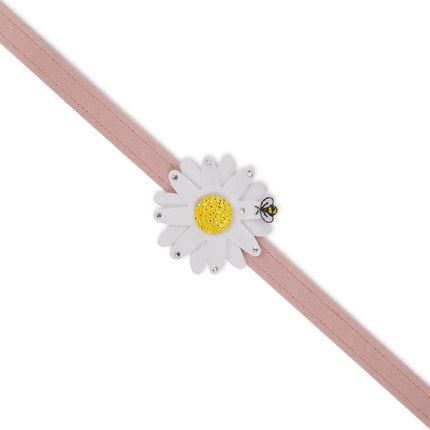 Large Daisy with AB Crystal Stellar Center Leash