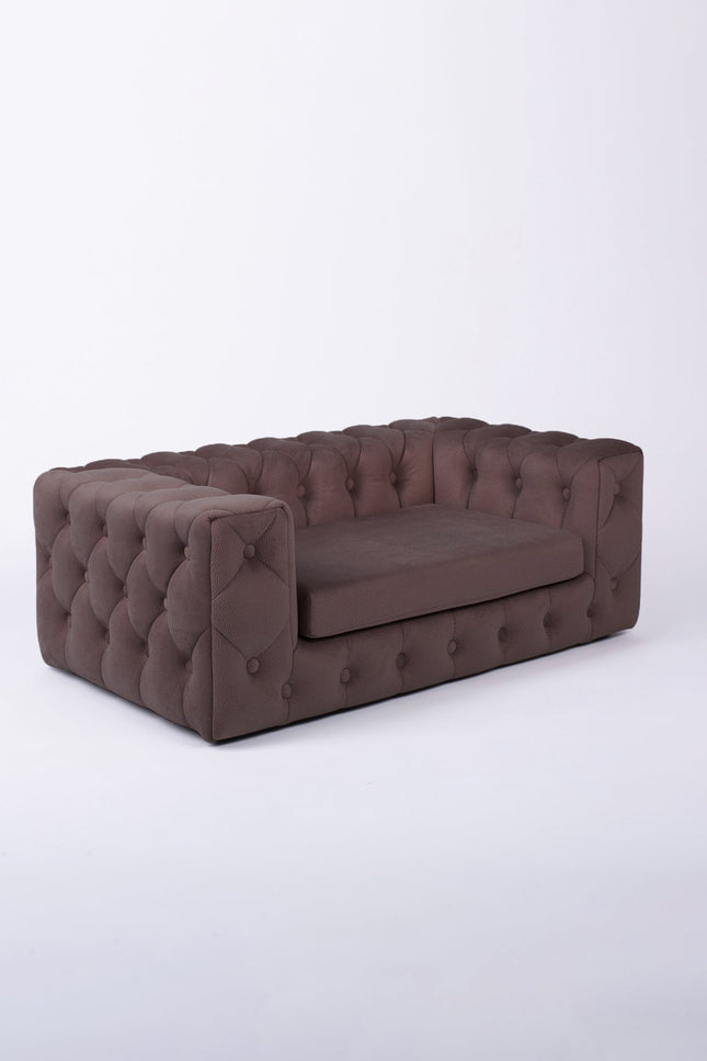 The Royal Luxury Pet Bed in Dark Brown