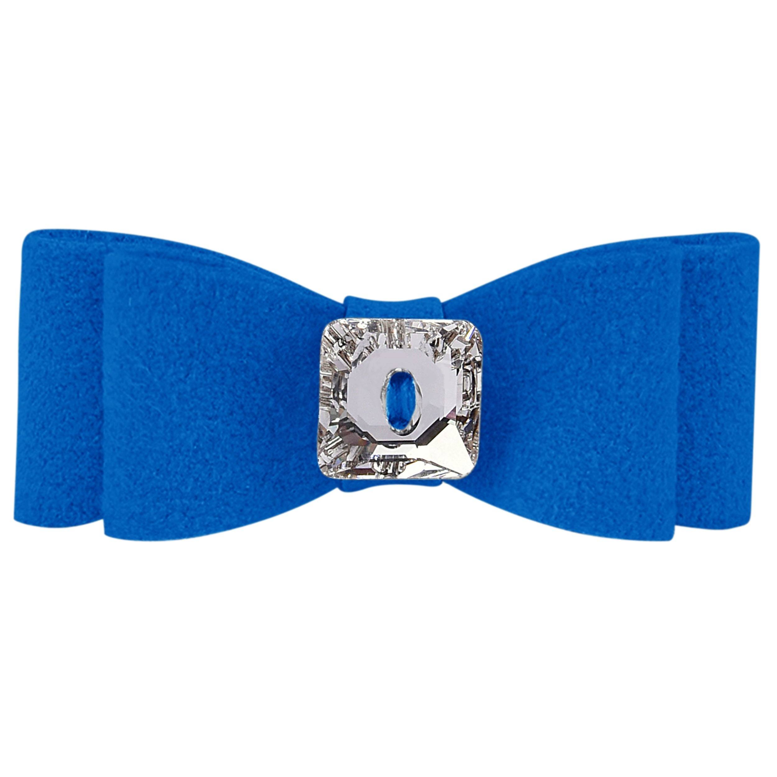 Big Bow Hair Bow Royal Blue