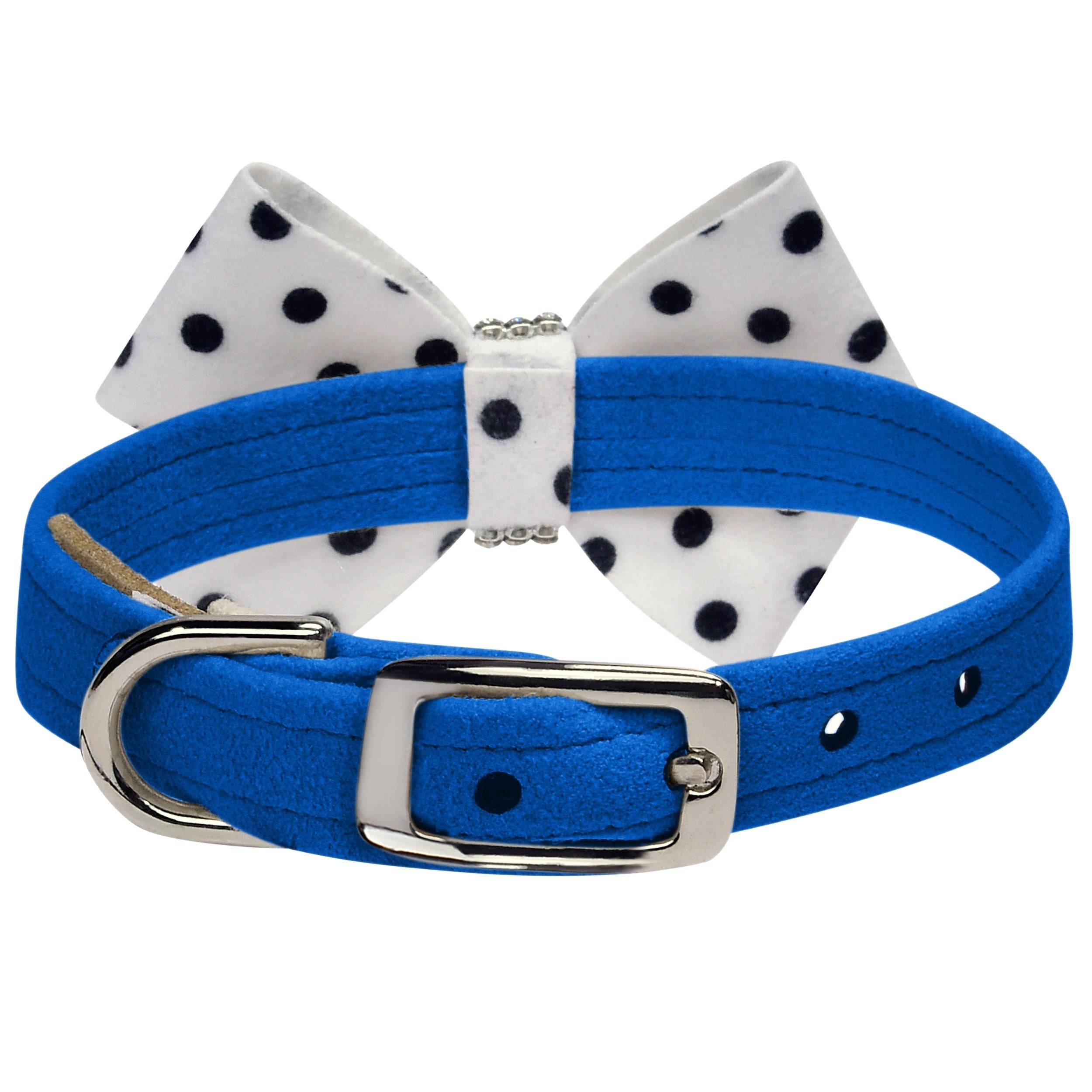 Polka Dot Nouveau Bow Collar